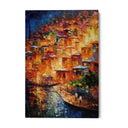 Quadro Stampa su Tela Le luci della costa - CupidoDesign