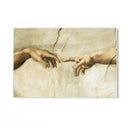 Quadro Stampa su Tela Le mani di Michelangelo - CupidoDesign