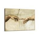 Quadro Stampa su Tela Le mani di Michelangelo - CupidoDesign