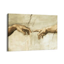 Quadro Stampa su Tela Le mani di Michelangelo - CupidoDesign