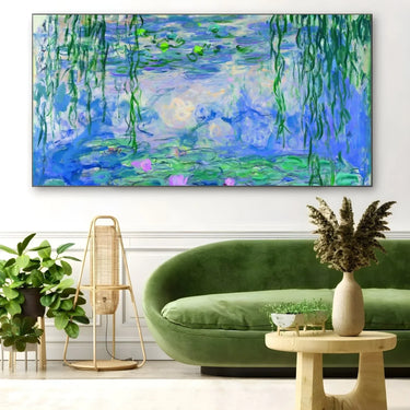 Quadro Stampa su Tela Le ninfee - Claude monet - CupidoDesign