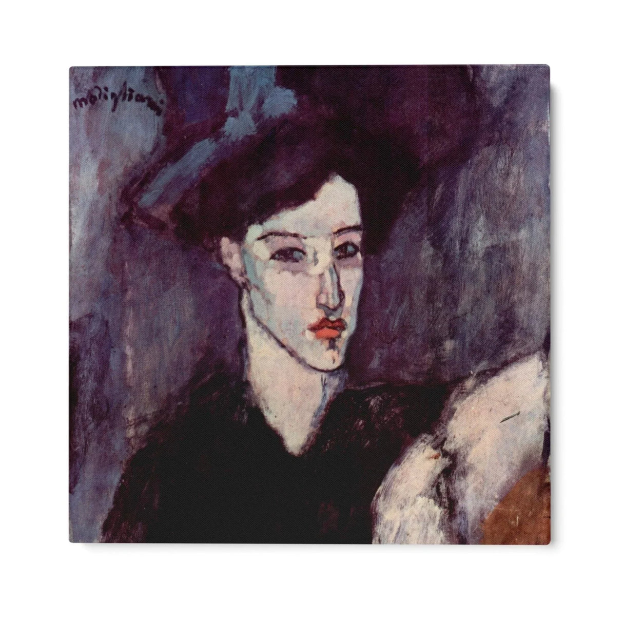 Quadro Stampa su Tela L'Ebrea, Amedeo Modigliani - CupidoDesign