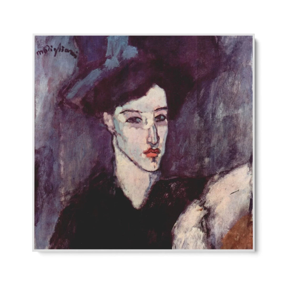 Quadro Stampa su Tela L'Ebrea, Amedeo Modigliani - CupidoDesign