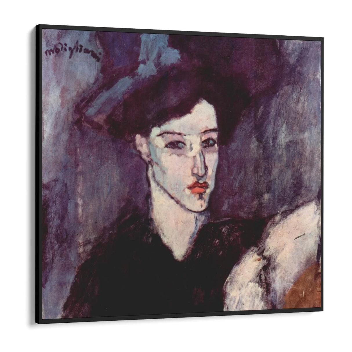 Quadro Stampa su Tela L'Ebrea, Amedeo Modigliani - CupidoDesign
