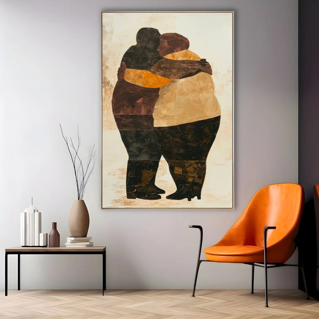 Quadro Stampa su Tela Legame Essenziale - CupidoDesign