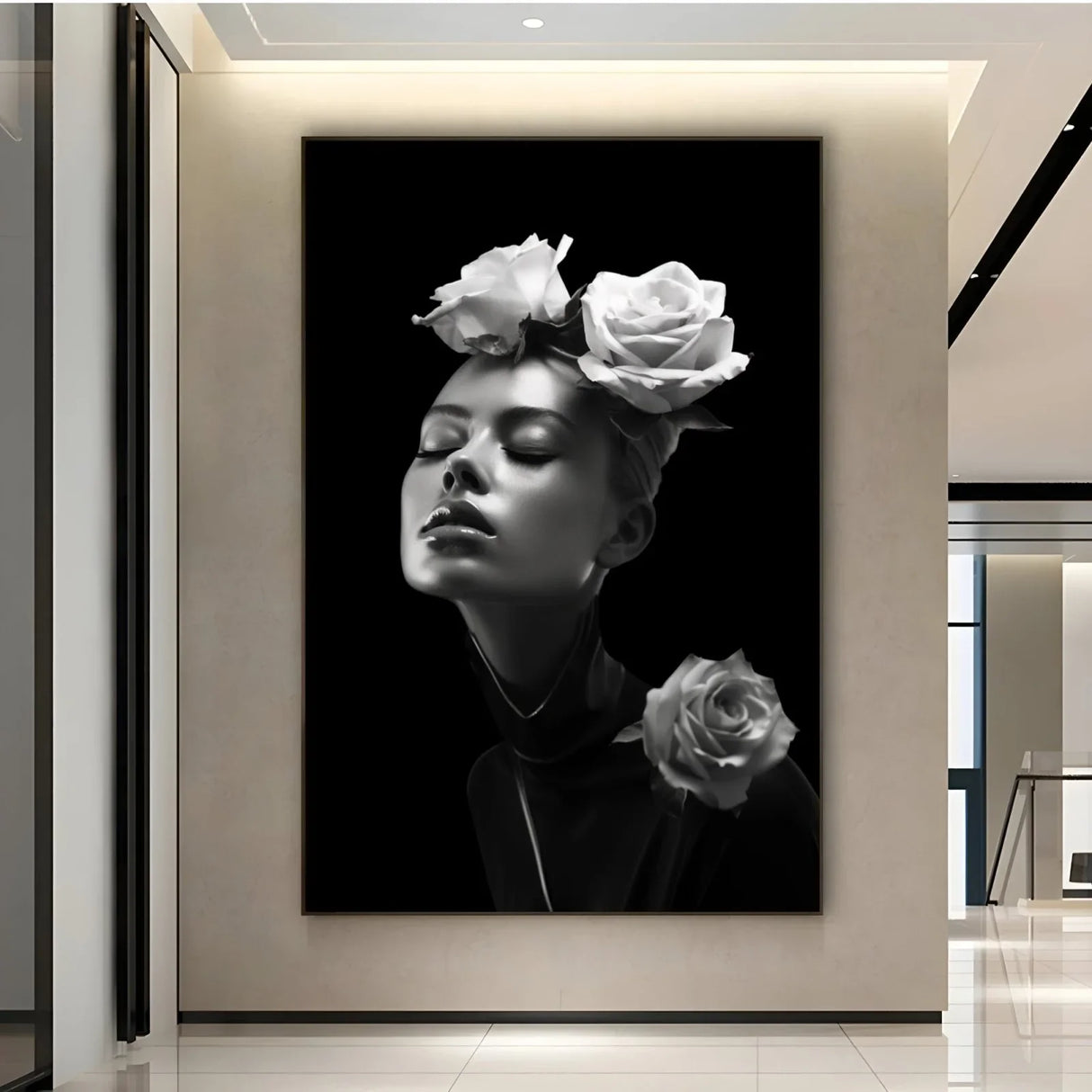 Quadro Stampa su Tela Legami Floreali - CupidoDesign