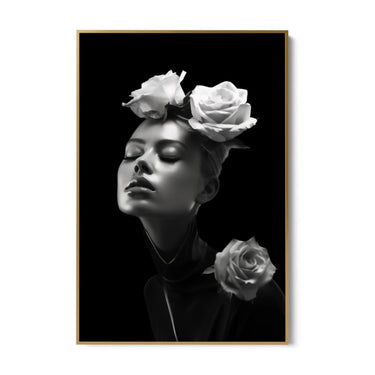 Quadro Stampa su Tela Legami Floreali - CupidoDesign