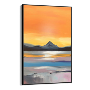 Quadro Stampa su Tela Leggerezza Dorata - CupidoDesign