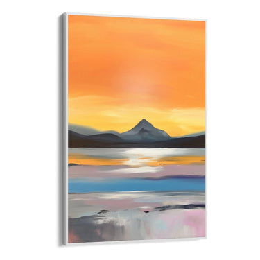 Quadro Stampa su Tela Leggerezza Dorata - CupidoDesign