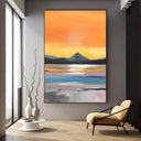 Quadro Stampa su Tela Leggerezza Dorata - CupidoDesign