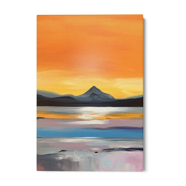 Quadro Stampa su Tela Leggerezza Dorata - CupidoDesign