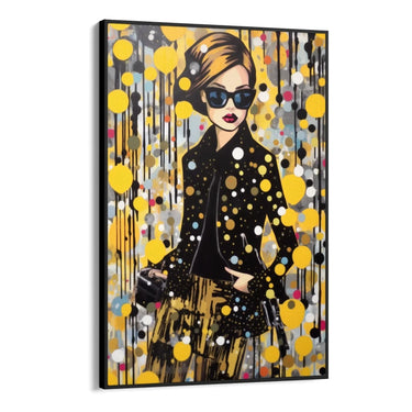 Quadro Stampa su Tela L'Eleganza Brillante - CupidoDesign