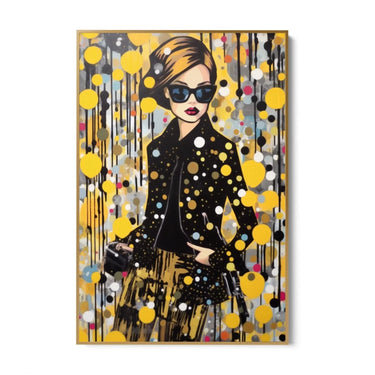 Quadro Stampa su Tela L'Eleganza Brillante - CupidoDesign