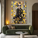 Quadro Stampa su Tela L'Eleganza Brillante - CupidoDesign