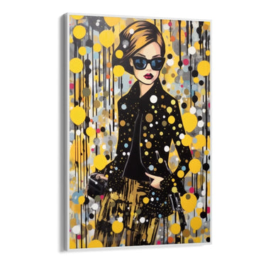 Quadro Stampa su Tela L'Eleganza Brillante - CupidoDesign