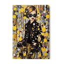 Quadro Stampa su Tela L'Eleganza Brillante - CupidoDesign