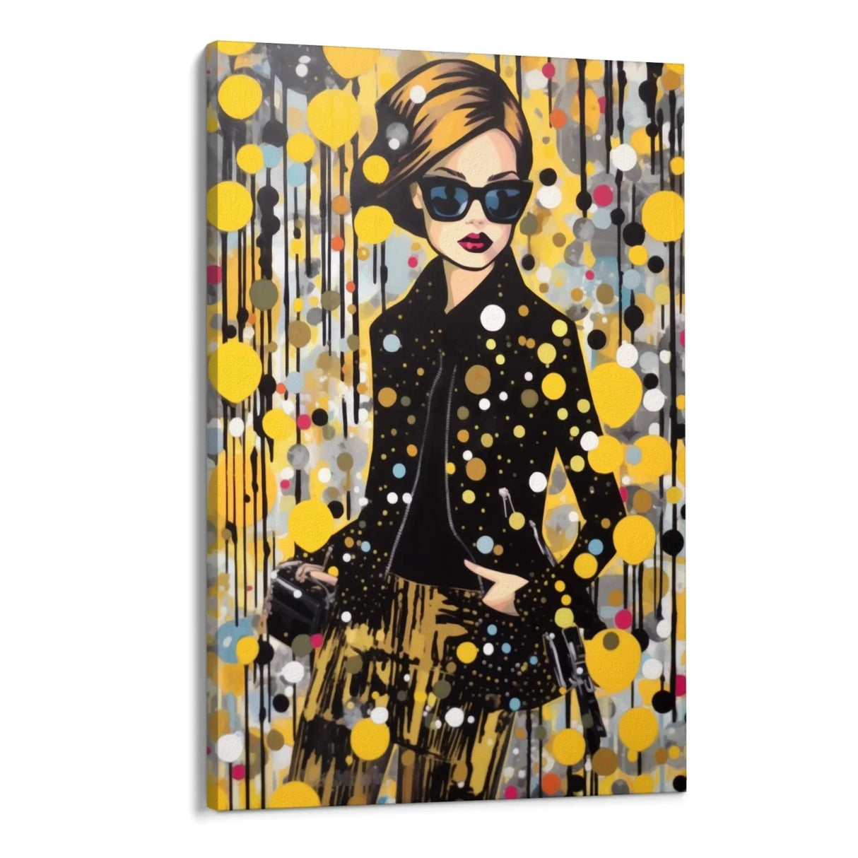 Quadro Stampa su Tela L'Eleganza Brillante - CupidoDesign