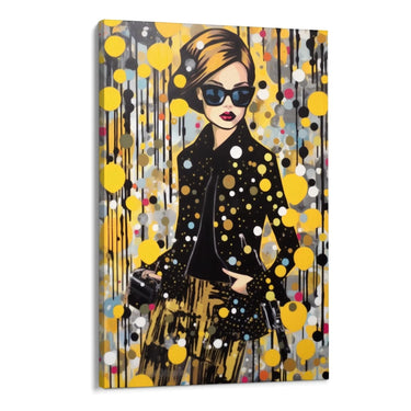 Quadro Stampa su Tela L'Eleganza Brillante - CupidoDesign