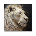 Quadro Stampa su Tela Leone Dorato - CupidoDesign