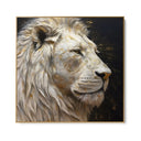 Quadro Stampa su Tela Leone Dorato - CupidoDesign