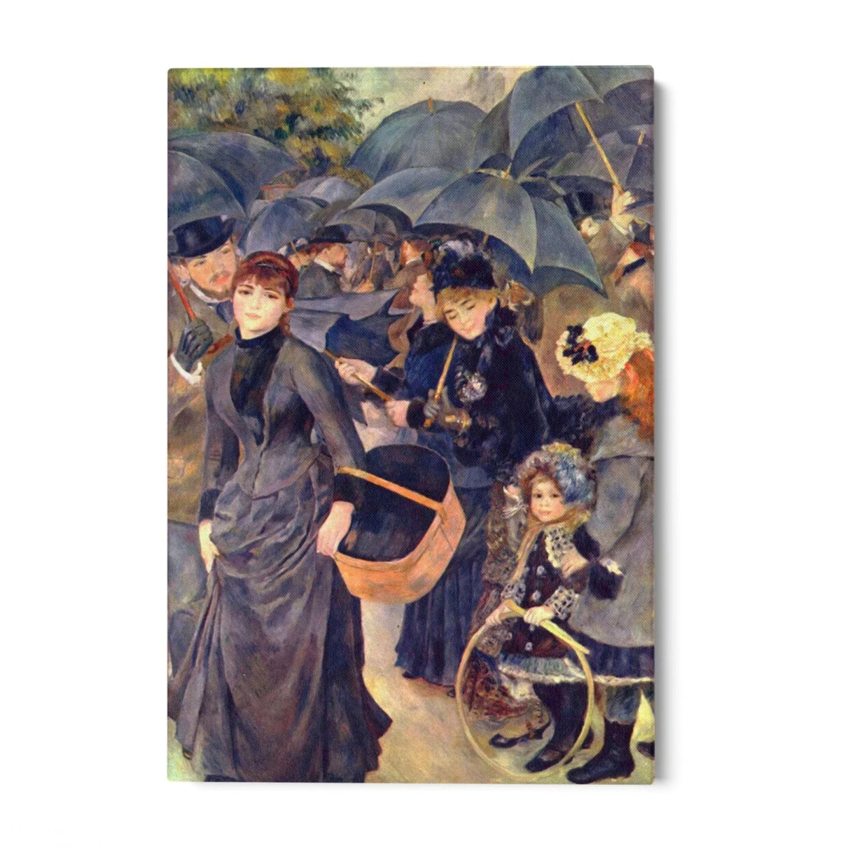 Quadro Stampa su Tela Les Parapluies, Pierre-Auguste Renoir - CupidoDesign