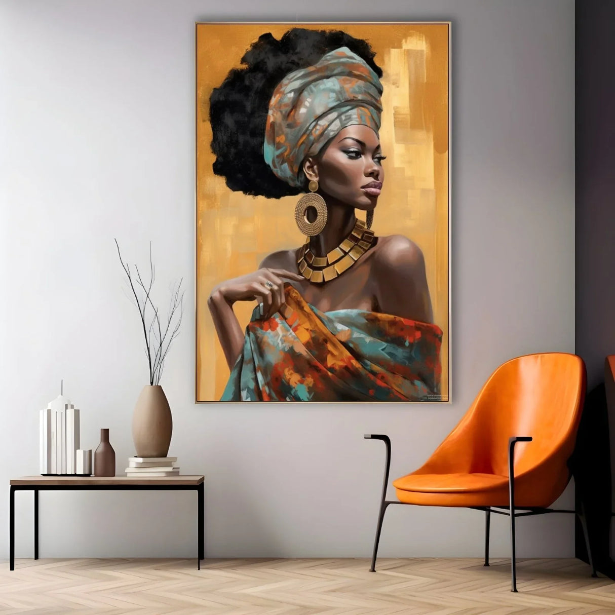 Quadro Stampa su Tela L'esplosione di stile - CupidoDesign