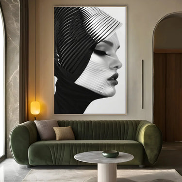 Quadro Stampa su Tela L'Essenza del Femminile - CupidoDesign