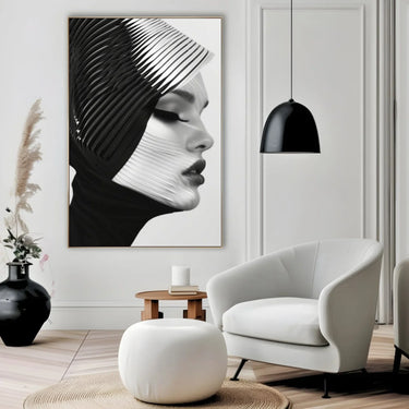 Quadro Stampa su Tela L'Essenza del Femminile - CupidoDesign