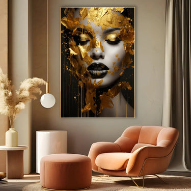 Quadro Stampa su Tela L'Estasi dell'Oro - CupidoDesign