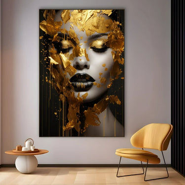 Quadro Stampa su Tela L'Estasi dell'Oro - CupidoDesign