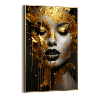 Quadro Stampa su Tela L'Estasi dell'Oro - CupidoDesign