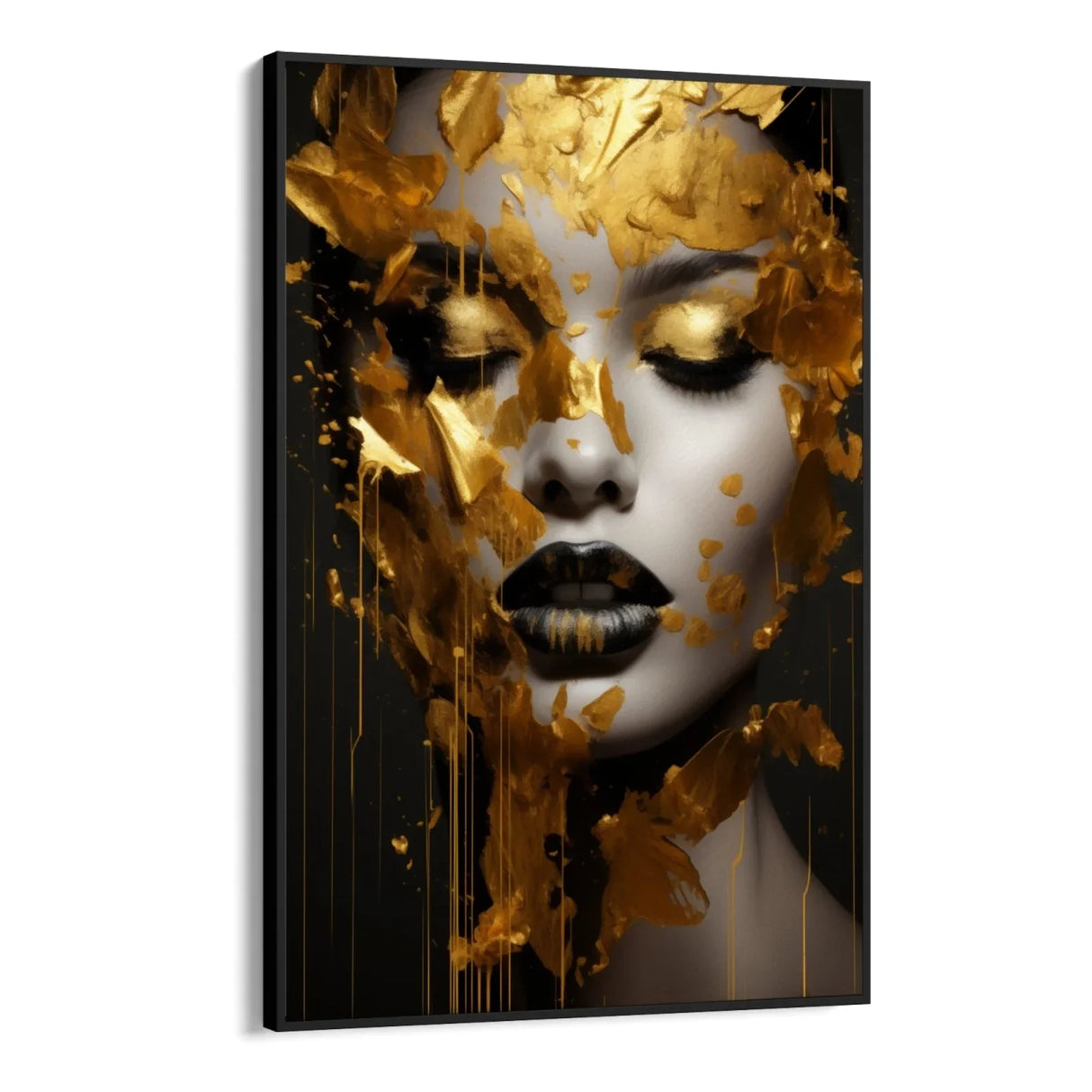 Quadro Stampa su Tela L'Estasi dell'Oro - CupidoDesign
