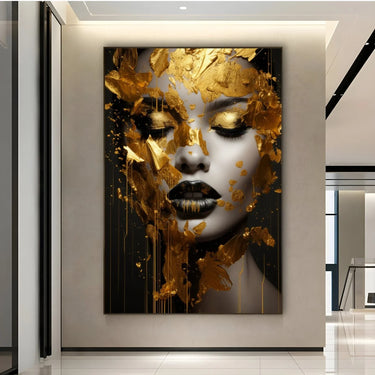 Quadro Stampa su Tela L'Estasi dell'Oro - CupidoDesign