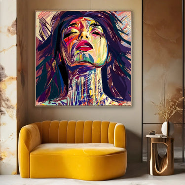 Quadro Stampa su Tela Libera Emozione - CupidoDesign