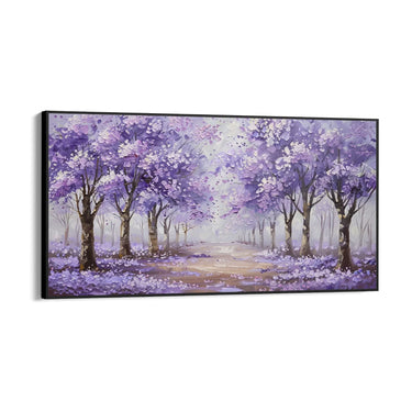 Quadro Stampa su Tela Lilla Melodia - CupidoDesign