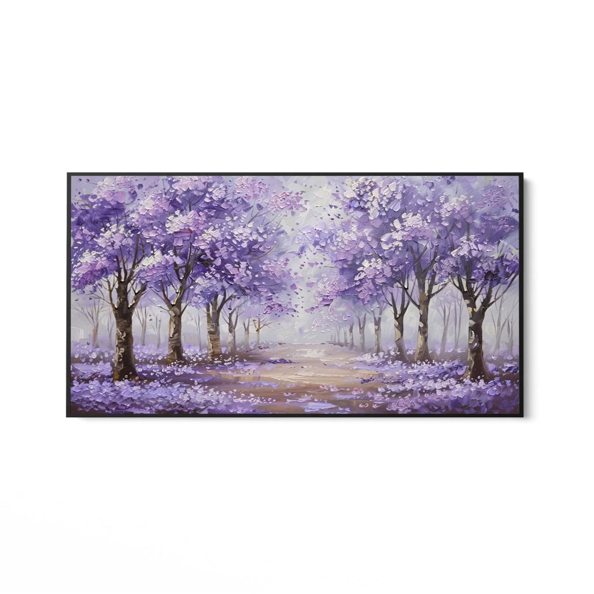 Quadro Stampa su Tela Lilla Melodia - CupidoDesign