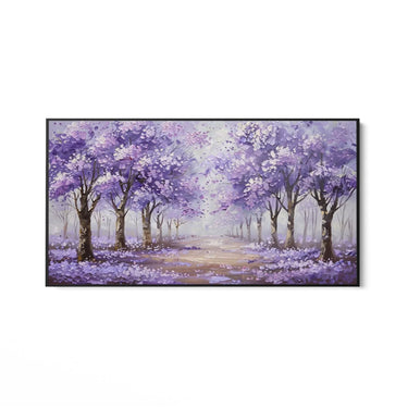 Quadro Stampa su Tela Lilla Melodia - CupidoDesign