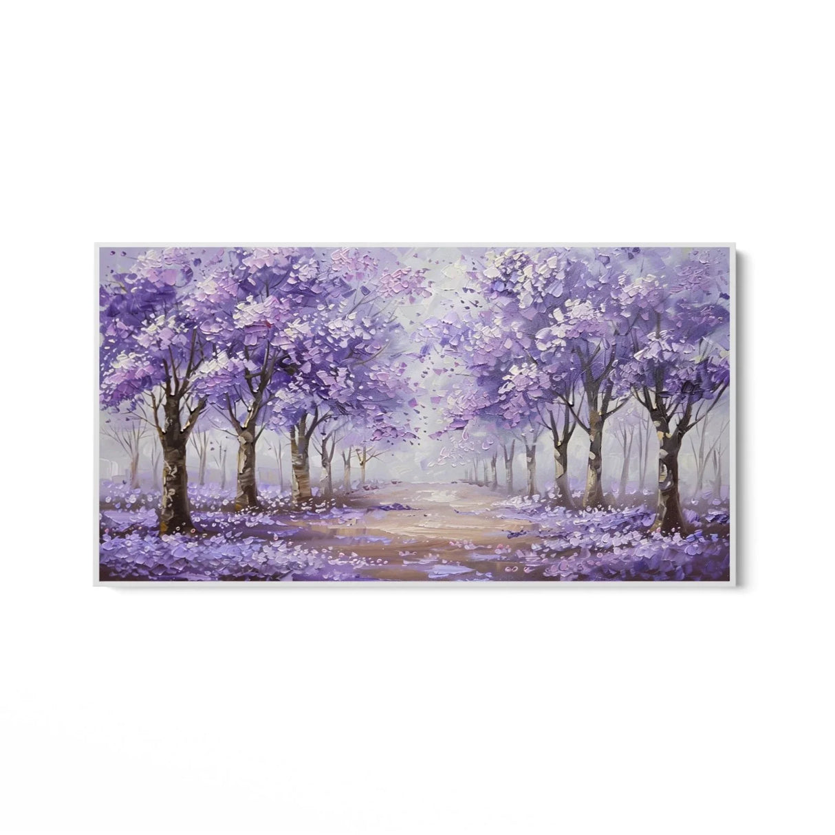 Quadro Stampa su Tela Lilla Melodia - CupidoDesign