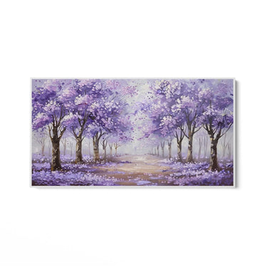 Quadro Stampa su Tela Lilla Melodia - CupidoDesign