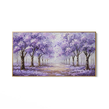 Quadro Stampa su Tela Lilla Melodia - CupidoDesign