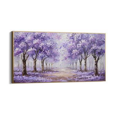 Quadro Stampa su Tela Lilla Melodia - CupidoDesign