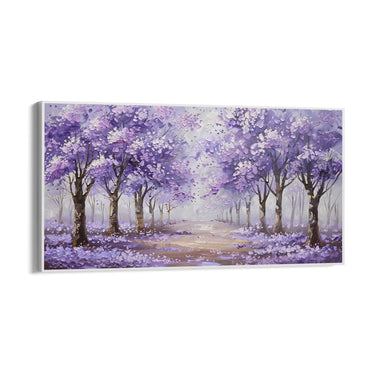 Quadro Stampa su Tela Lilla Melodia - CupidoDesign