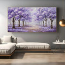 Quadro Stampa su Tela Lilla Melodia - CupidoDesign