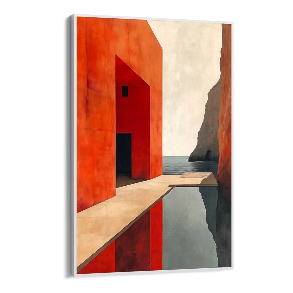 Quadro Stampa su Tela L'Incanto del Mare Rosso - CupidoDesign