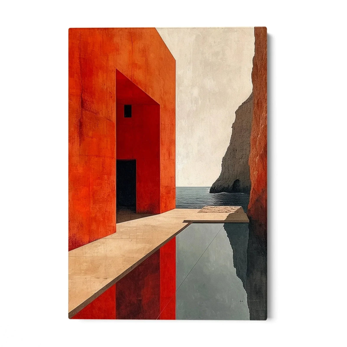 Quadro Stampa su Tela L'Incanto del Mare Rosso - CupidoDesign