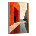 Quadro Stampa su Tela L'Incanto del Mare Rosso - CupidoDesign