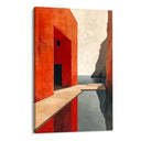 Quadro Stampa su Tela L'Incanto del Mare Rosso - CupidoDesign