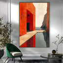Quadro Stampa su Tela L'Incanto del Mare Rosso - CupidoDesign