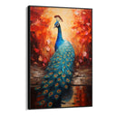 Quadro Stampa su Tela L'Incanto del Pavone - CupidoDesign
