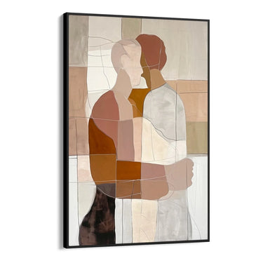 Quadro Stampa su Tela Linee d'Affetto - CupidoDesign